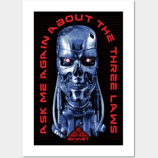 Skynet Three Laws Posters and Art